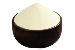 A bowl of white potato flour