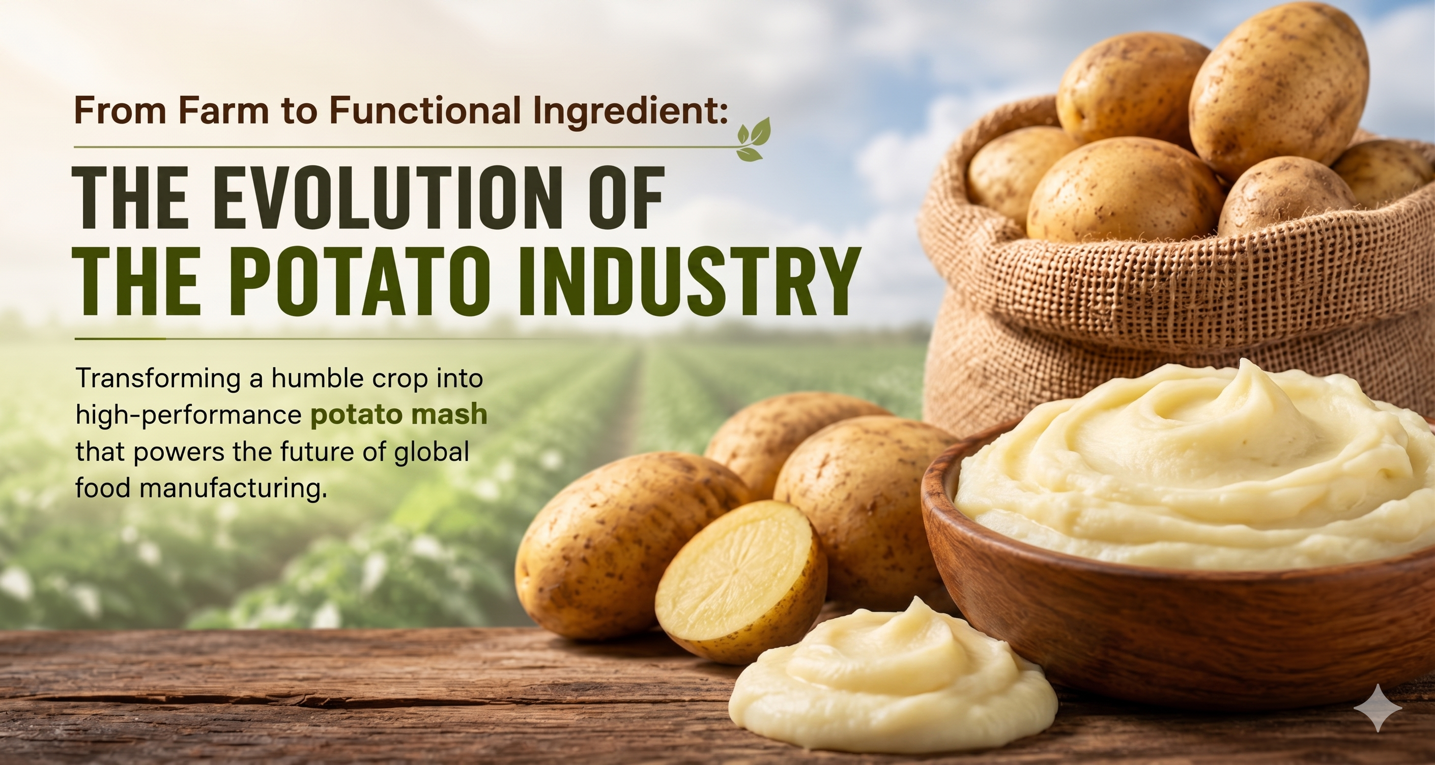 From Farm to Functional Ingredient: The Evolution of the Potato Industry